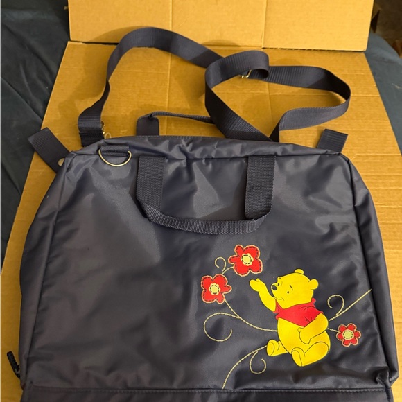 Disney Navy Blue Winnie the Pooh Baby Bag - Picture 1 of 7